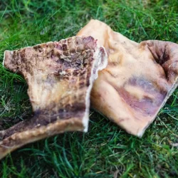 Placas de pele de vaca